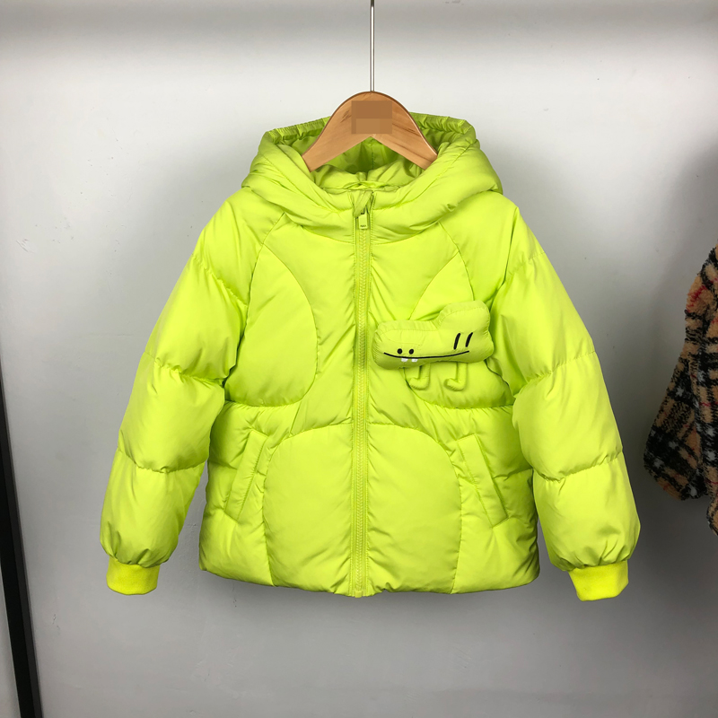 MQD童装男童恐龙短款加厚羽绒服