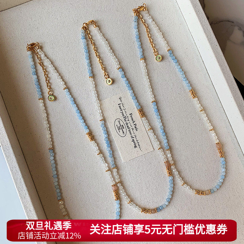 新中式天然细项链女款