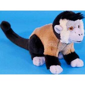 toy plush 代购 dowman仿真卷尾猴capuchin毛绒玩具stuffed