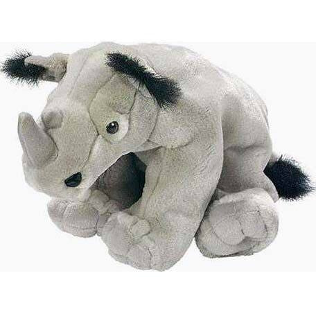 （代购）美国wild republic仿真苏门答腊犀牛rhinocero毛绒玩具