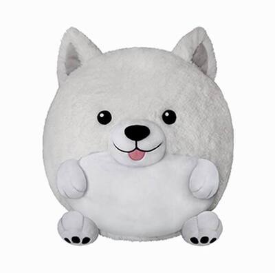 （代购）美国squishable萨摩耶狗狗samoyed毛绒玩具公仔球形抱枕