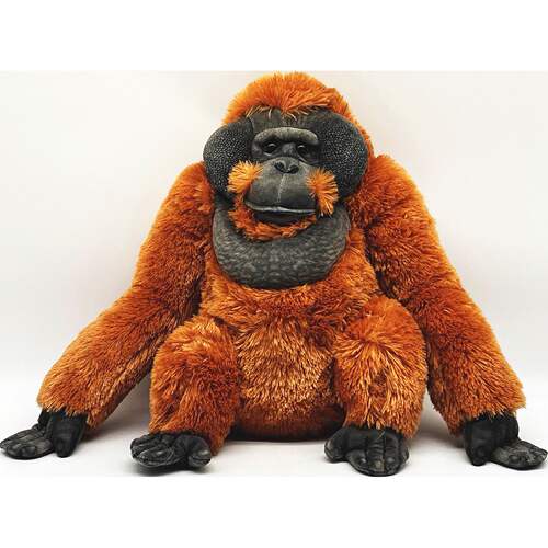 （代购）美国wild republic仿真红毛猩猩orangutan毛绒玩具公仔