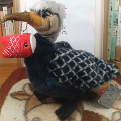 （现货+包邮）仿真绿眼鸬鹚cormorant毛绒玩具公仔stuffed toy