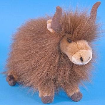 （代购）德国dowman仿真苏格兰高地牛highland cow毛绒玩具公仔