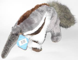 代购 德国SEMO仿真大食蚁兽anteater毛绒玩具公仔