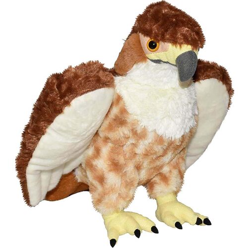 （代购）美国wild republic仿真红尾鵟red tailed hawk毛绒玩具