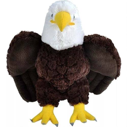 （代购）美国wild republic仿真白头海雕bald eagle毛绒玩具公仔