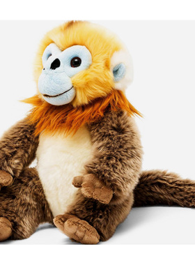 （代购）仿真川金丝猴snub nosed monkey毛绒玩具公仔