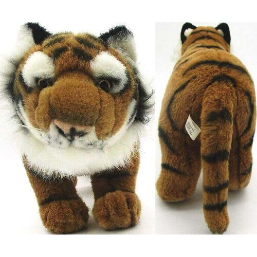 （代购）美国wild republic仿真马来亚虎tiger毛绒玩具公仔