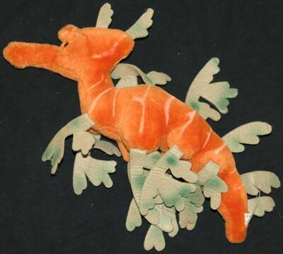 （代购）美国fiesta仿真叶海龙leafy sea dragon毛绒玩具公仔