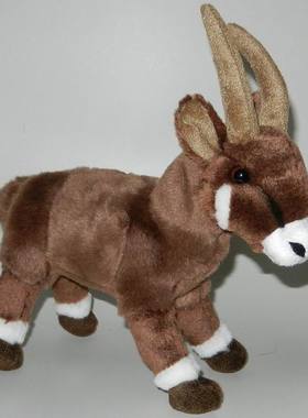 （代购）德国uni-toys仿真中南大羚武广牛saola毛绒玩具公仔