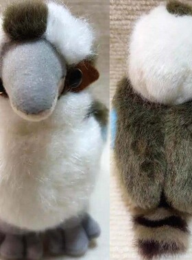 （定做）仿真笑翠鸟kookaburra毛绒玩具公仔stuffed plush toy