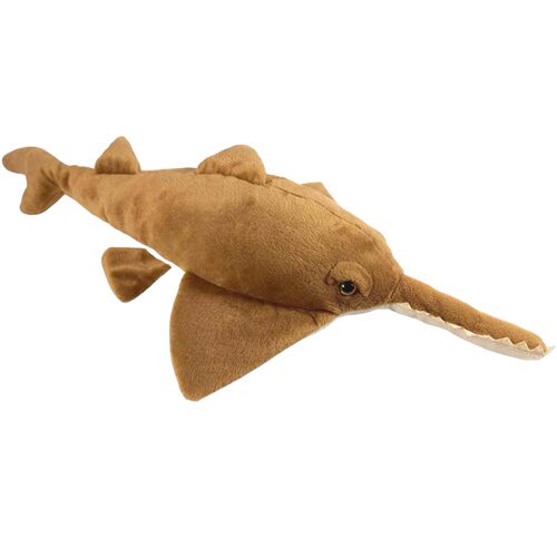 （代购）美国wild republic仿真锯鳐sawfish毛绒玩具公仔