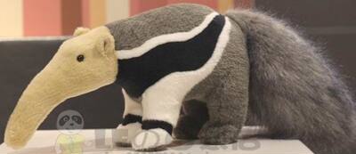 （代购）仿真大食蚁兽anteater毛绒玩具公仔