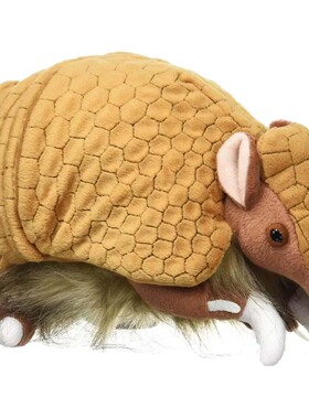 （代购）仿真三带犰狳three banded armadillo毛绒玩具公仔