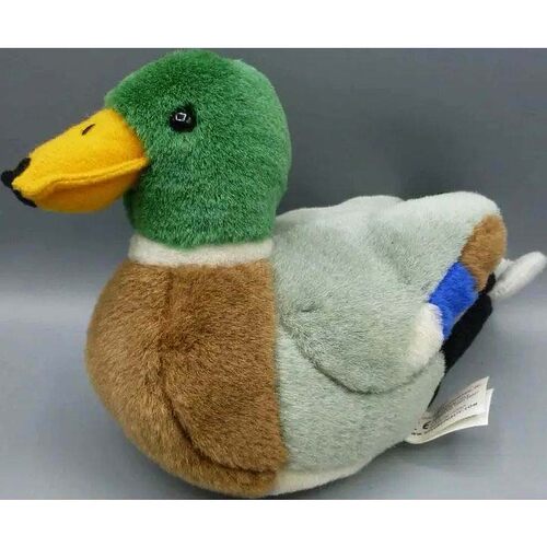 （代购）美国wild republic仿真大号绿头鸭mallard毛绒玩具公仔