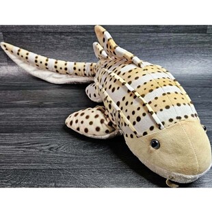 (代购)美国wild republic仿真豹纹鲨leopard shark毛绒玩具公仔
