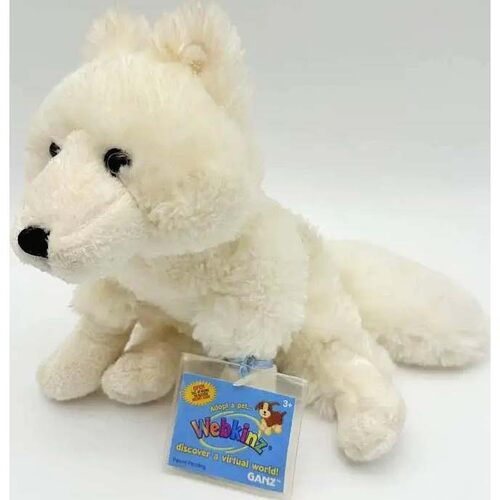 （代购）加拿大GANZ仿真北极狐arctic fox毛绒玩具stuffed toy