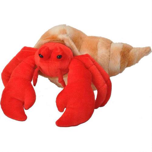 （代购）美国wild republic仿真寄居蟹hermit crab毛绒玩具公仔