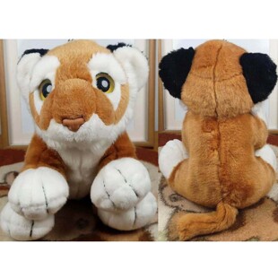 （定做）leonine仿真华南虎china tiger毛绒玩具公仔