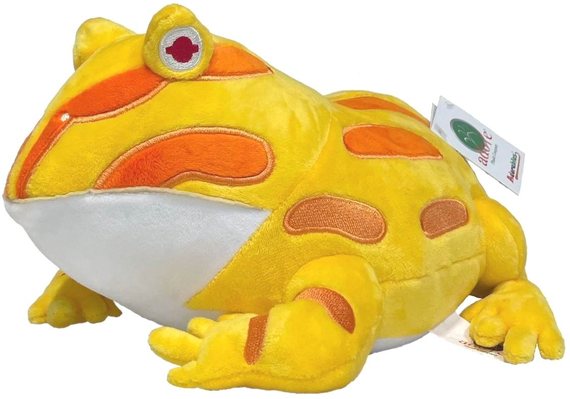 (现货+包邮)仿真霸王角蛙pacman frog毛绒玩具公仔