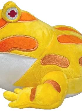 （现货+包邮）仿真霸王角蛙pacman frog毛绒玩具公仔