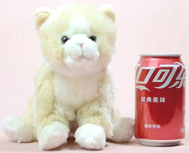 （定做）leonine仿真香槟金色布偶猫ragdoll毛绒玩具公仔