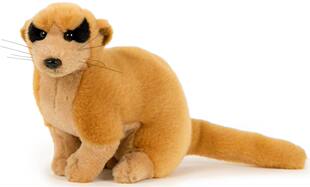 (代购)德国teddy hermann仿真狐獴猫鼬meerkat毛绒玩具公仔