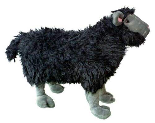 （代购）美国adore仿真黑绵羊sheep毛绒玩具公仔