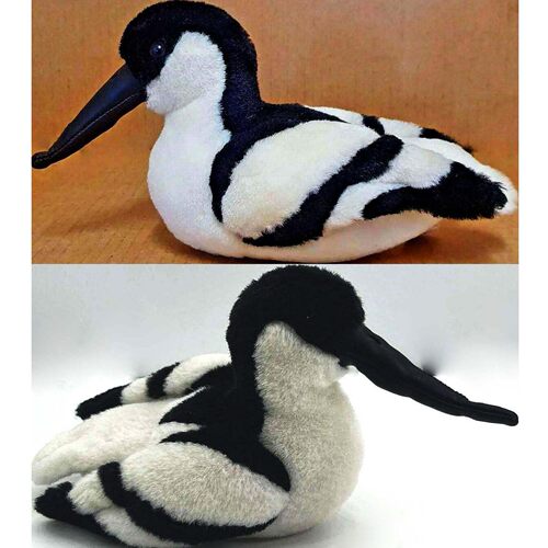 （代购）美国wild republic仿真反嘴鹬pied avocet毛绒玩具公仔