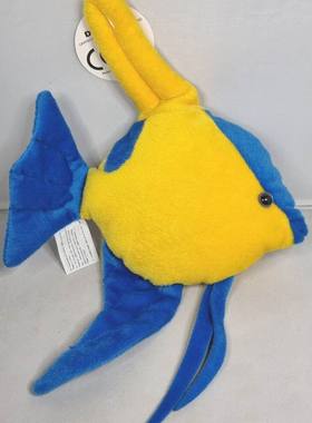 （定做）仿真神仙鱼angelfish毛绒玩具公仔
