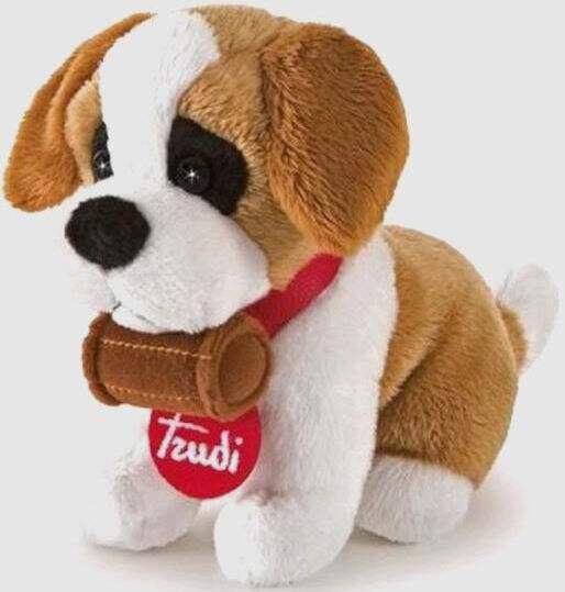 （代购）意大利trudi仿真圣伯纳犬狗狗st bernard毛绒玩具公仔