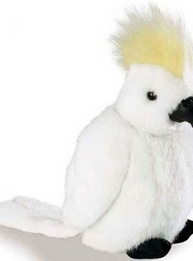 （代购）美国wild republic仿真葵花凤头鹦鹉cockatoo毛绒玩具