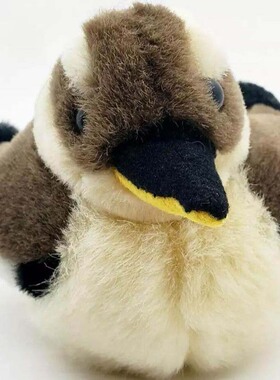 （代购）美国wild republic仿真笑翠鸟kookaburra毛绒玩具公仔