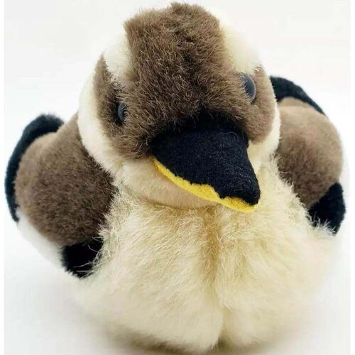 （代购）美国wild republic仿真笑翠鸟kookaburra毛绒玩具公仔