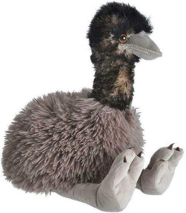 （代购）美国wild republic仿真澳大利亚鸸鹋emu毛绒玩具公仔