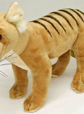 （代购）澳大利亚bochetta仿真袋狼thylacine毛绒玩具公仔