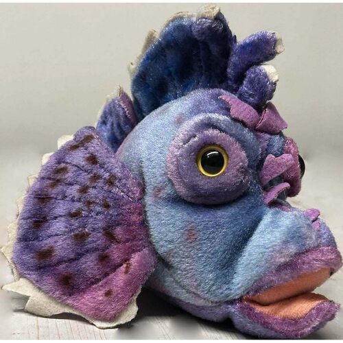 （代购）美国wild republic仿真玫瑰毒鲉石头鱼stonefish毛绒玩具