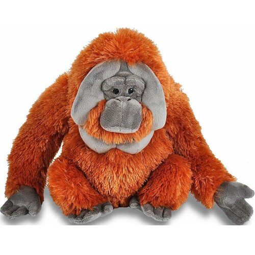 （代购）美国wild republic仿真红毛猩猩orangutan毛绒玩具公仔