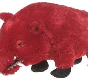 （代购）美国fiesta仿真红色野猪boar毛绒玩具公仔