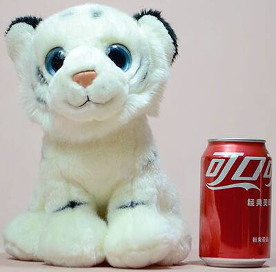 （定做）leonine仿真孟加拉白虎bengal tiger毛绒玩具公仔