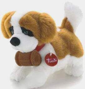 （代购）意大利trudi仿真圣伯纳犬狗狗st bernard毛绒玩具公仔