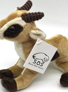 （代购）美国save our space仿真汤普森瞪羚羊gazella毛绒玩具