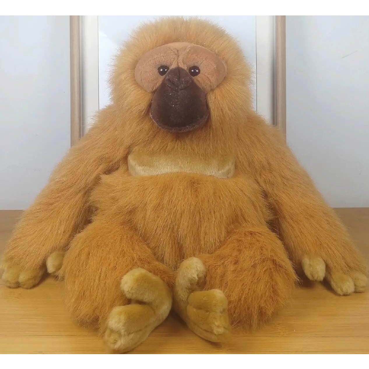 （定做）仿真婆罗洲红毛猩猩orangutan毛绒玩具公仔