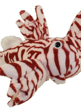 （现货+包邮）仿真蓑鲉狮子鱼lionfish毛绒玩具公仔