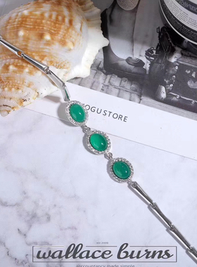 轻奢纯银大气百搭送女友恋人手链