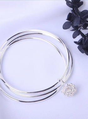 三生三世时尚风银镯子