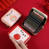 Мультяшный картхолдер, вместительная и большая маленькая сумка через плечо, милый кошелек для водительских прав