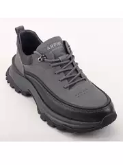 First-Layer Cowhide Outdoor Hiking Shoes for Men, Light, Soft, Thick-Soled, Wear-Resistant, Cross-Country Hiking Shoes, Genuine Leather, Fashionable Sports and Casual Shoes