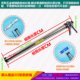 加长玻璃胶枪特超长结构胶枪软胶枪打胶枪压胶枪挤胶枪软硬胶通用